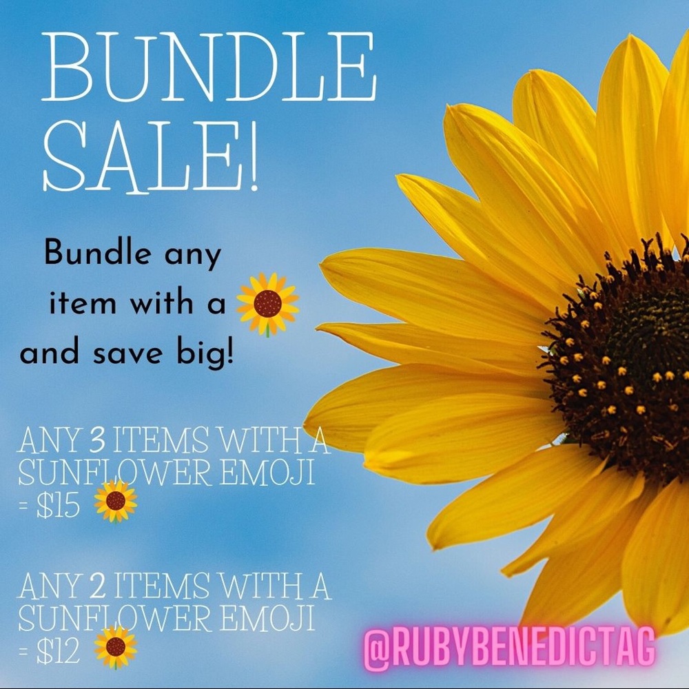 🌻 Bundle Sale! 🌻